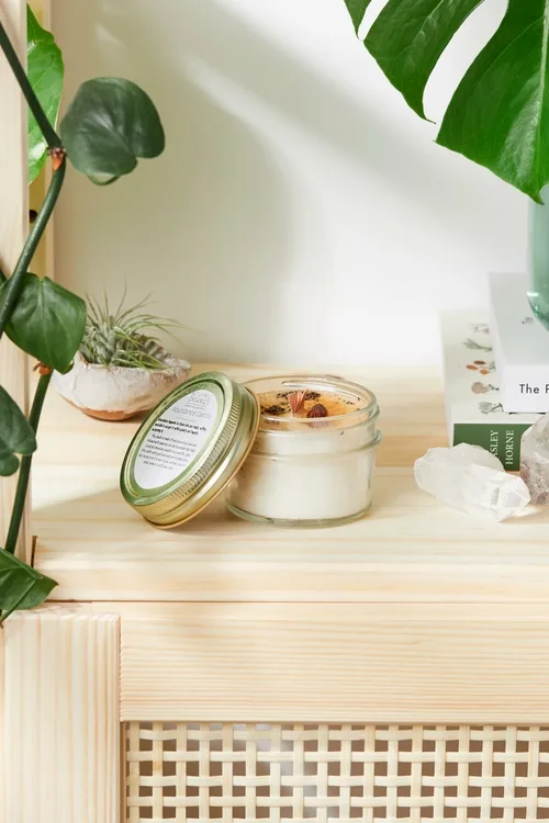 Abundance Candle / Ritual Candle / Intention Candle / Hand Poured - Image 9