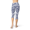 Polynesian Maori Tattoo Capri Leggings - Image 4