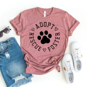 Adopt Rescue Foster T-shirt