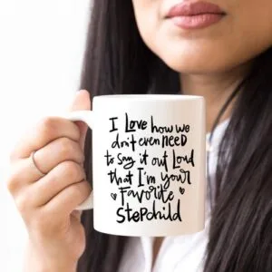 11oz Ceramic Mug - Stepmom Gift - Stepdad Mug -