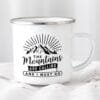 Mountain Mug Enamel Mug Wanderlust Camping Mug The - Image 2